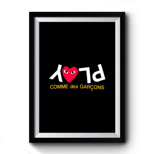Comme Des Garcons Play Premium Poster